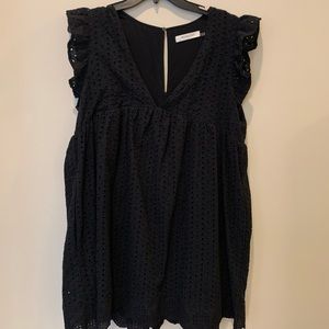 Mustard seed black romper